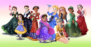  Inspirational Women as Princesses