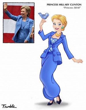  Hilary Clinton - Princess 2016