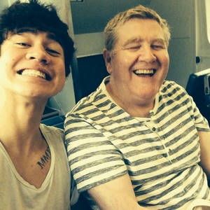  Calum and his father