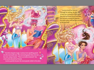  芭比娃娃 Pearl Princess,page book