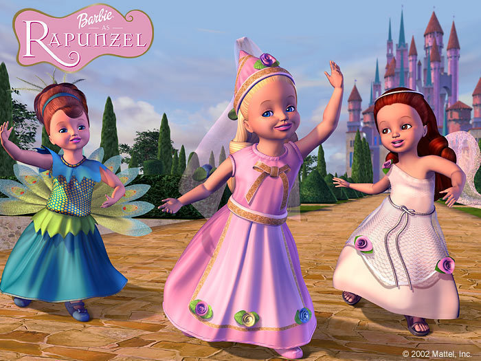 Barbie as Rapunzel Poster