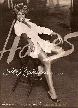  1996 Tina Turner Promo Ad For Hanes Hosiery