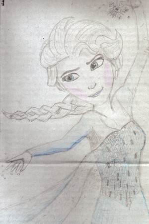 JadetheKilljoy's Elsa Drawing