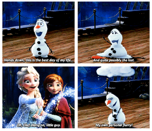  Elsa, Anna, and Olaf