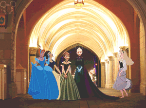  Anna and Elsa welcomed to the royal family.