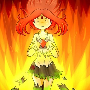  Girl On 불, 화재