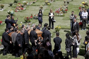  Former Venezuelan Beauty 퀸 Monica Spear's Funeral