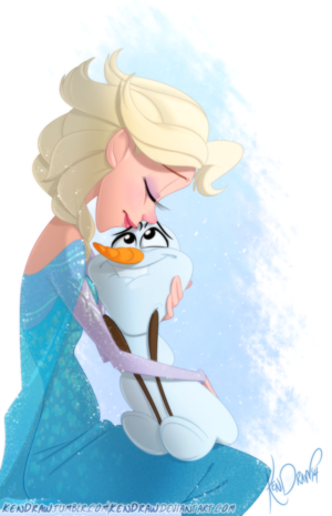  Elsa and Olaf