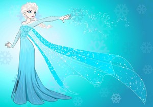  Elsa The Snow reyna