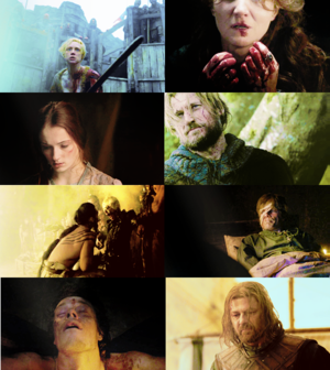  Game of Thrones + bruised & battered