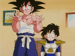  Goku and Gohan