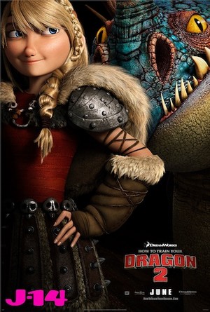  How to Train Your Dragon 2 Poster - Astrid