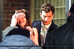  Fifty Shades of Grey - On Set - January 16th