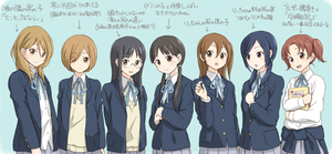 K-on! Background characters