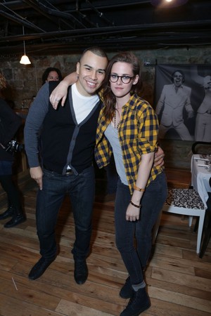  Kristen at a 晚餐 Party at Sundance