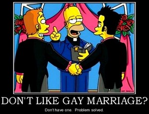  Simpsons pro gay marriage