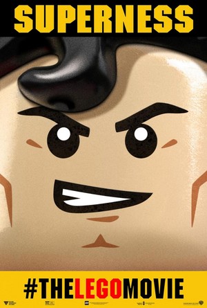  The Lego Movie - super-homem Poster 'SUPERNESS'