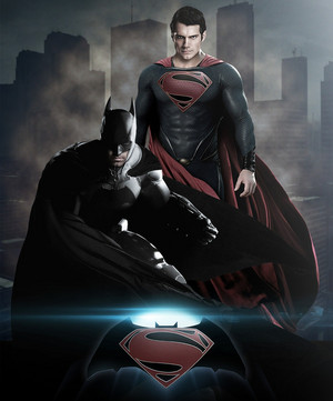  batman vs super-homem Fan-made Poster