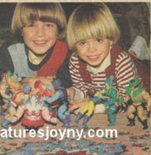  Young Matthew and his brother, Joey