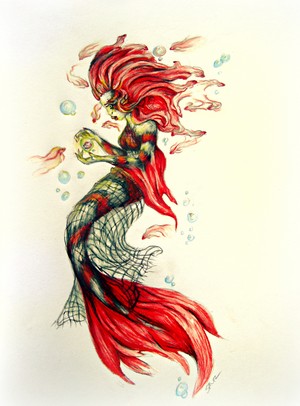  Betta Mermaid