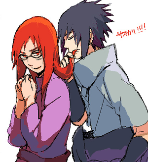  Sasuke and Karin
