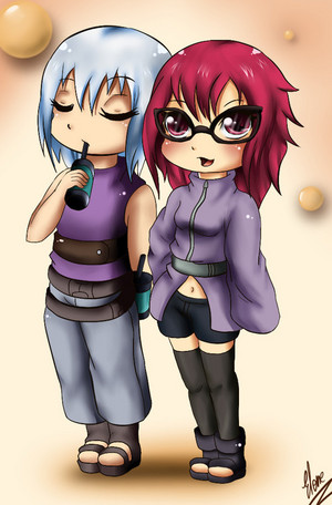  Karin and Suigetsu