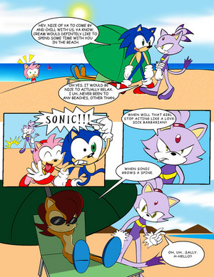  Sonic pantai
