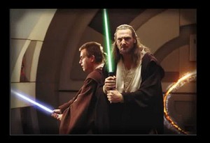  Master Qui-Gon Jinn & Padawan Obi-Wan Kenobi