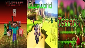  Minecraft vs Cubeworld vs Terraria