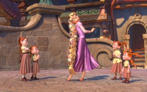  Rapunzel fond d’écran