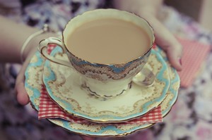  お茶, 紅茶 makes everything better:)