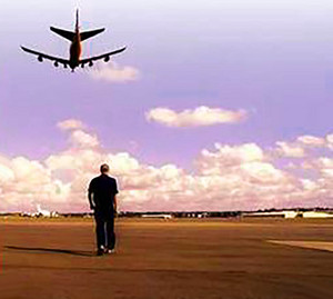  man on the airport