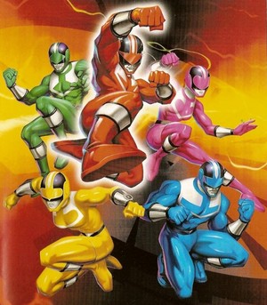  Power Rangers Time Force