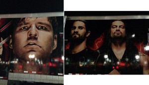  The Shield on the WWE Truck