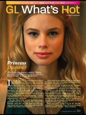  Lucy Fry - Girl's Life Mag
