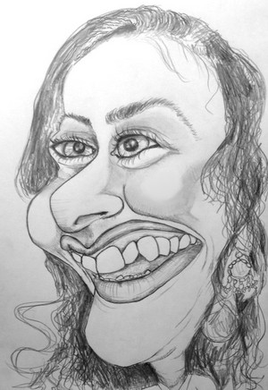  Ana Kasparian Caricature