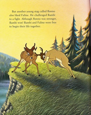 Walt Disney Book Images - Ronno & Bambi