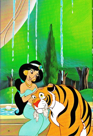  Walt Disney Book afbeeldingen - Princess jasmijn & Rajah