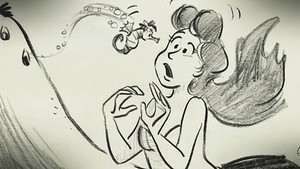  Walt ディズニー Sketches - Princess Ariel