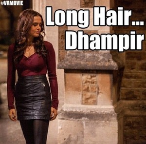 Long hair... dhampir
