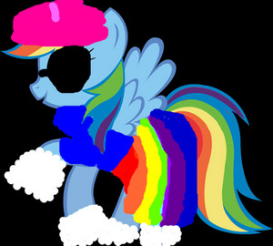 rainbow dash's new outfit