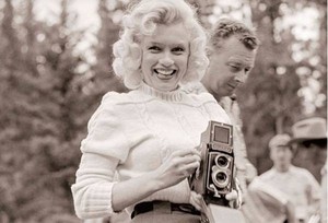 1953 Marilyn Monroe was in Banff Alberta Canada