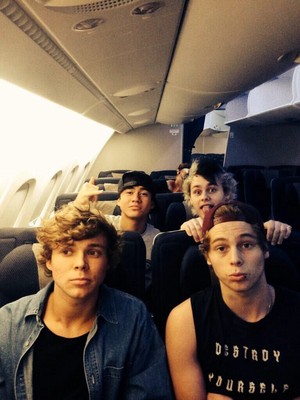  The boys in the plane