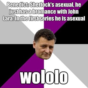  Asexual Sherlock/Trolling Moffat