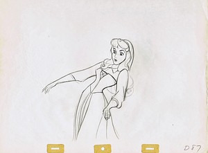  Walt 디즈니 Sketches - Princess Aurora