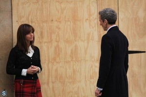  Doctor Who - Season 8 - Set foto-foto of Peter Capaldi and Jenna Coleman