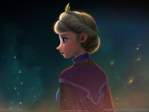  Elsa پیپر وال