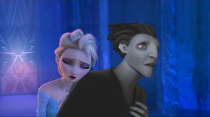  Elsa comforts Pitch