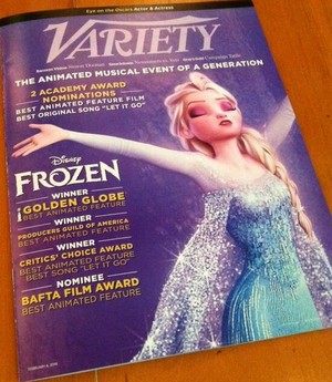 Elsa on Cover of New Variety