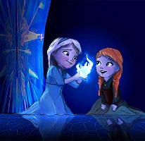  Anna and Elsa kids